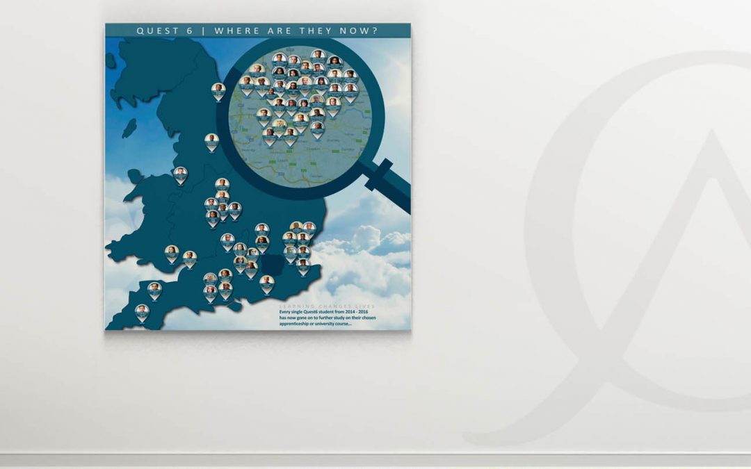 ACADEMY SIXTH FORM DESTINATIONS MAP