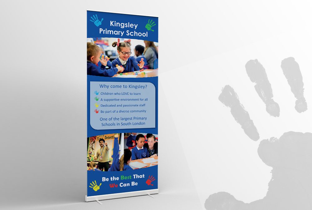 PRIMARY SCHOOL ROLLER BANNER