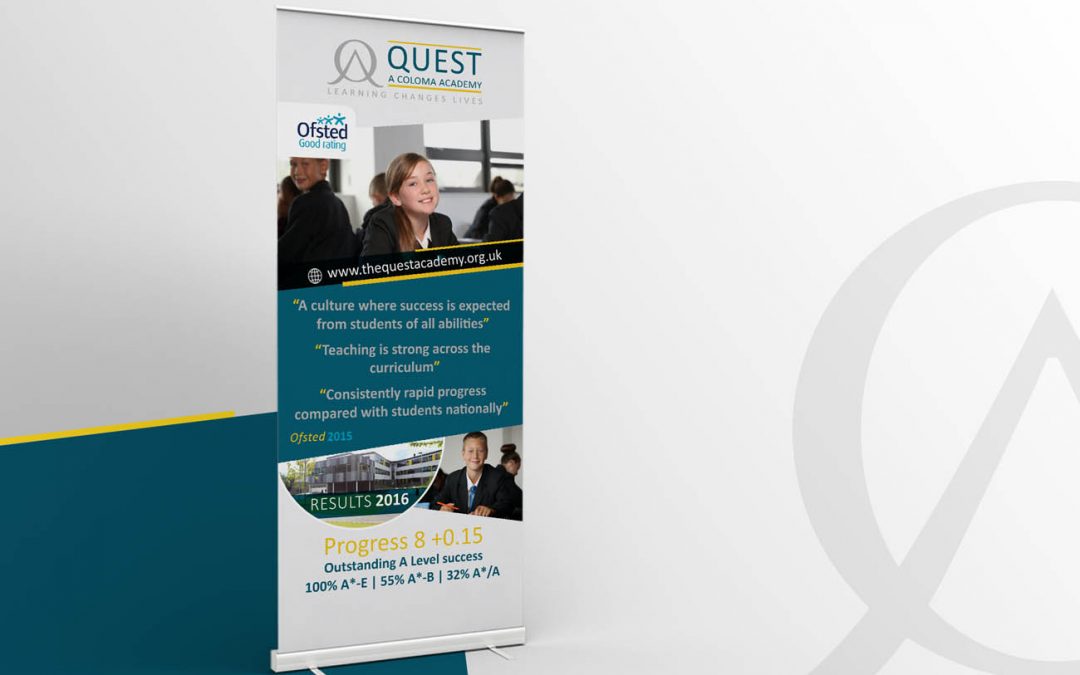 SECONDARY SCHOOL ROLLER BANNER