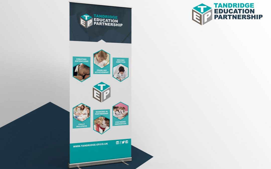 EDUCATION PARTNERSHIP ROLLER BANNER