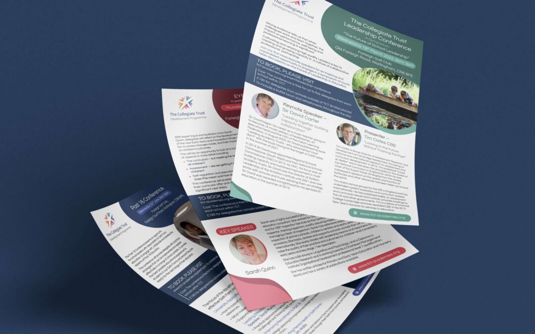 ACADEMY TRUST CONFERENCE FLYER TRIO